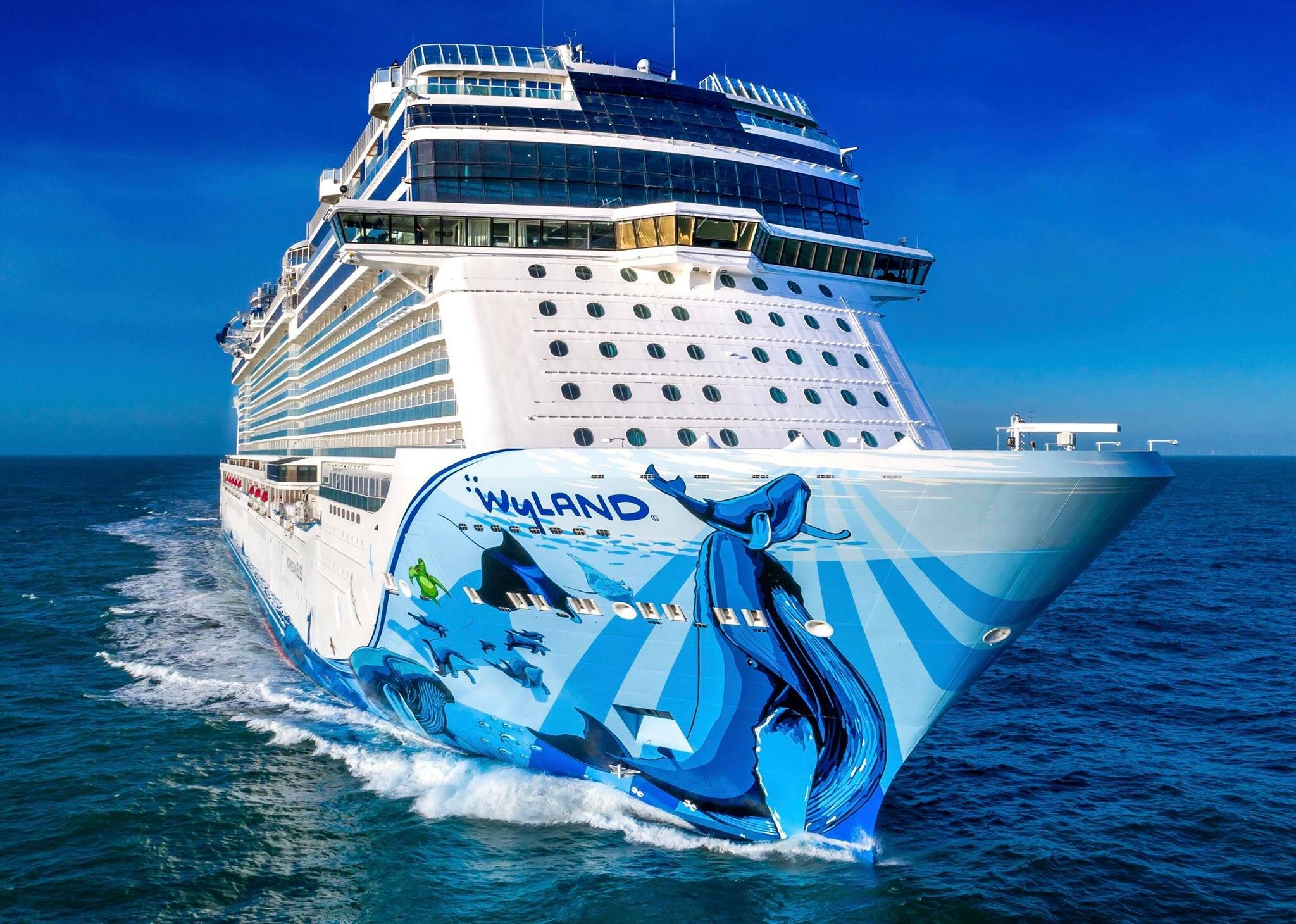 Norwegian Bliss cruise ship delivery