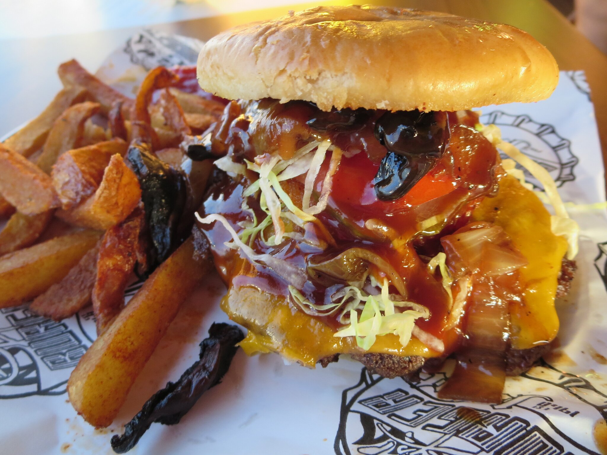 guy's burger joint on the carnival sunshine