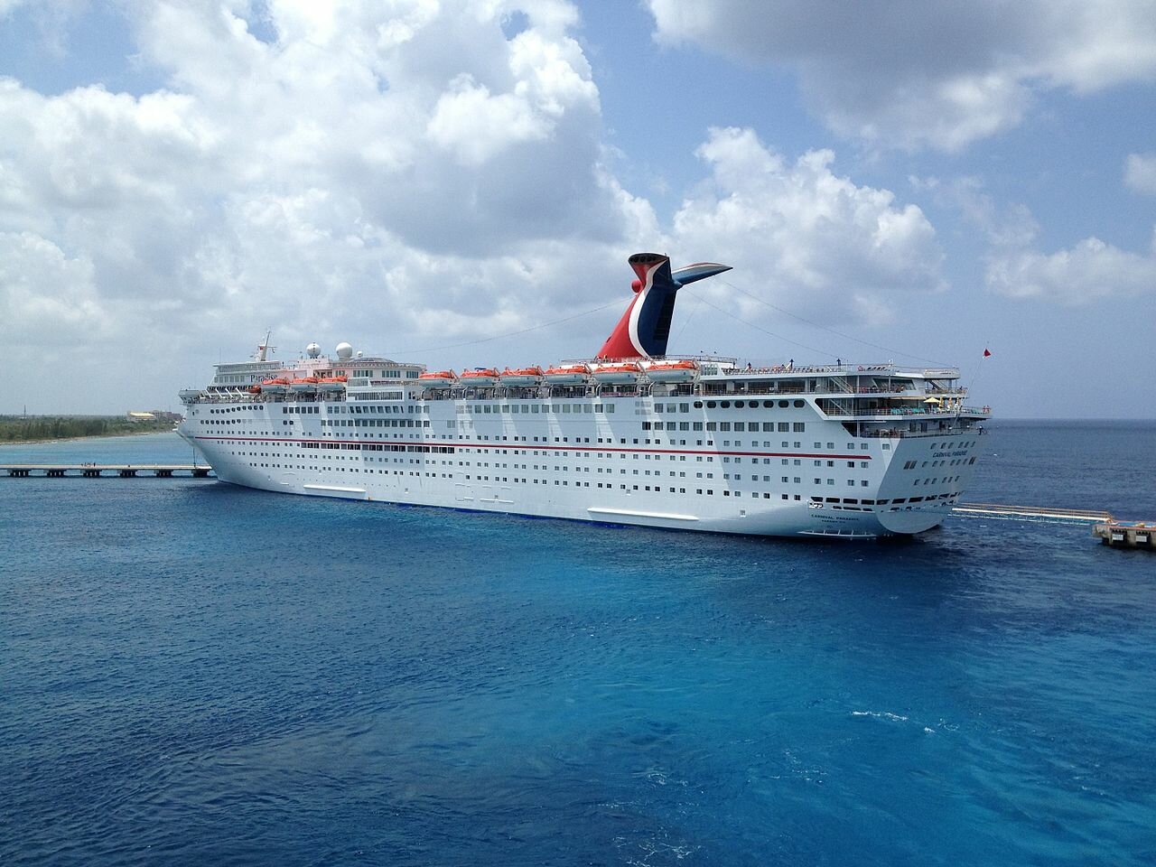carnival paradise dry dock