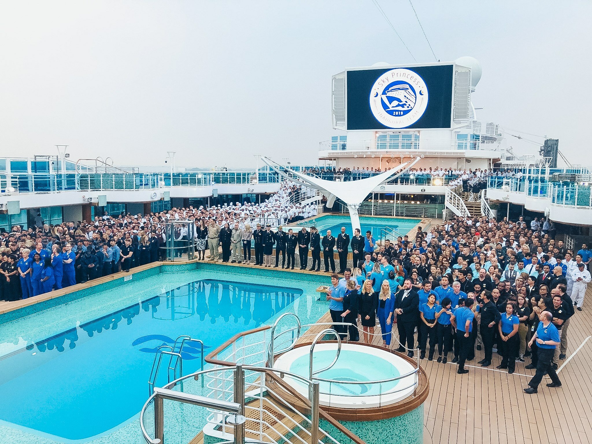 Sky Princess Cruise Ship Delivery